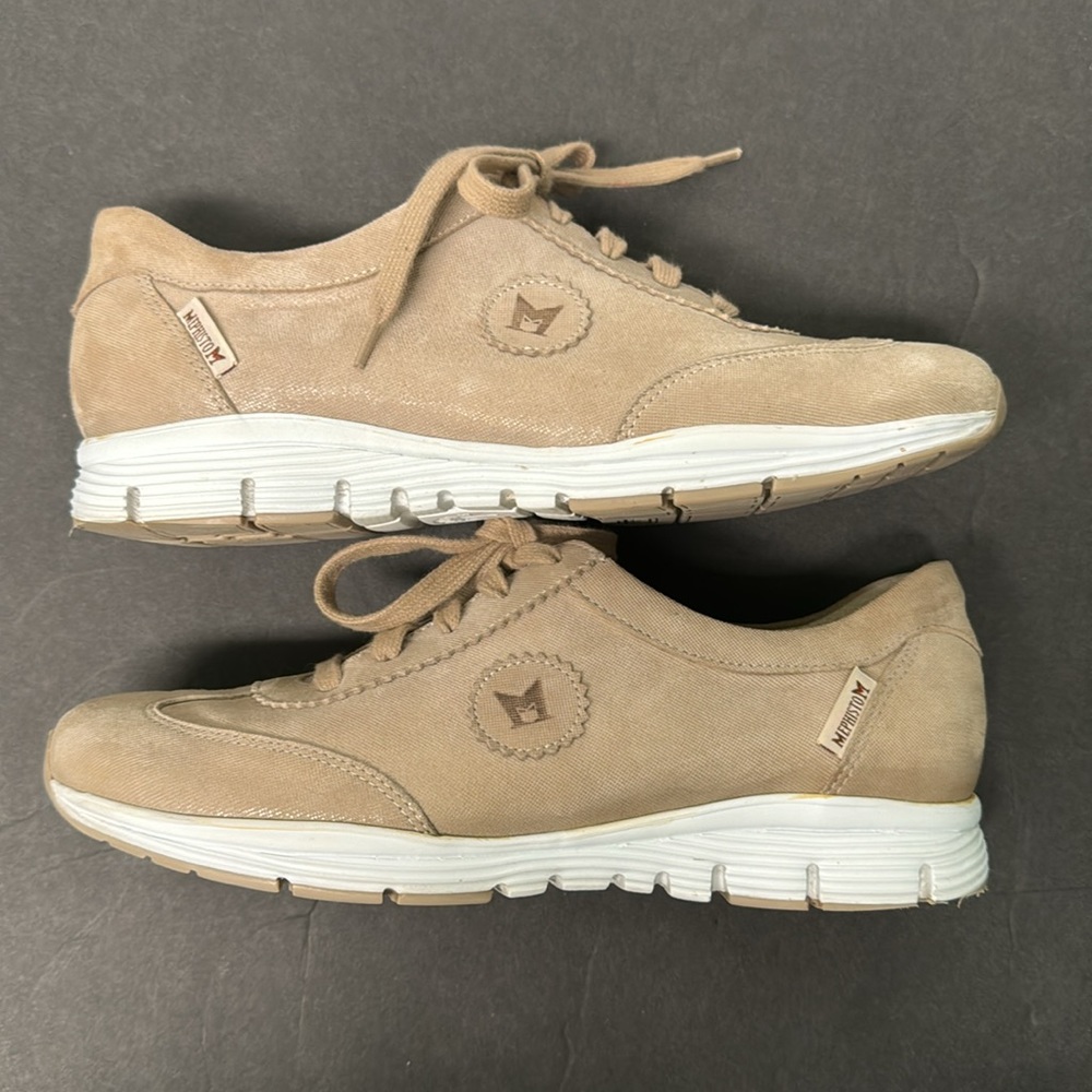 Women’s Mephisto Yael Leather Sneakers Size 7 - Picture 4 of 16